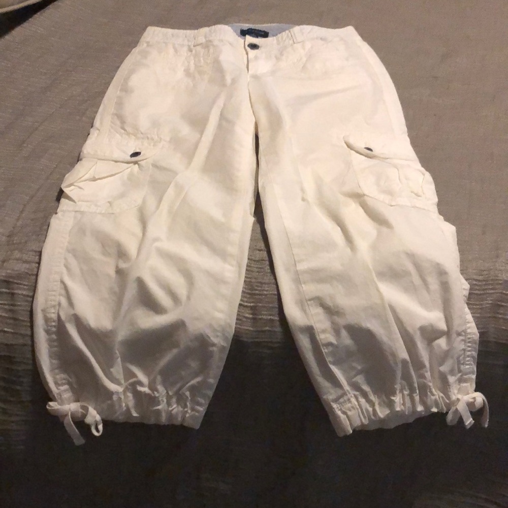 Tommy Hilfiger white capris